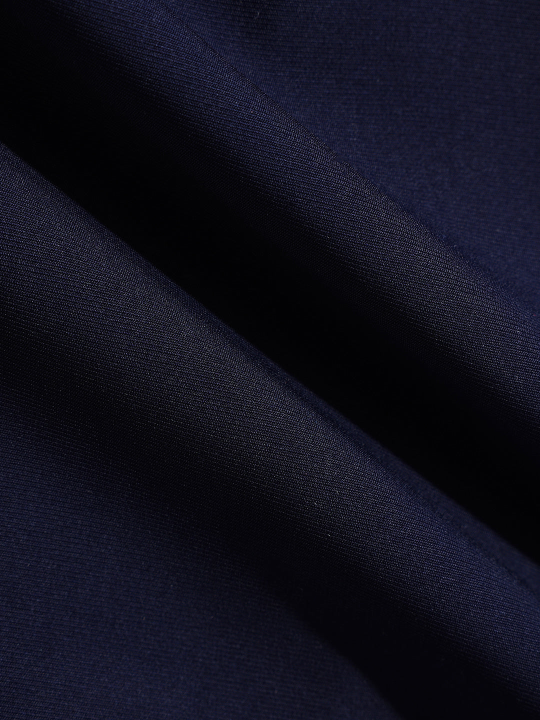 Men's Blue Slim Fit Solid Party Wear Shirt