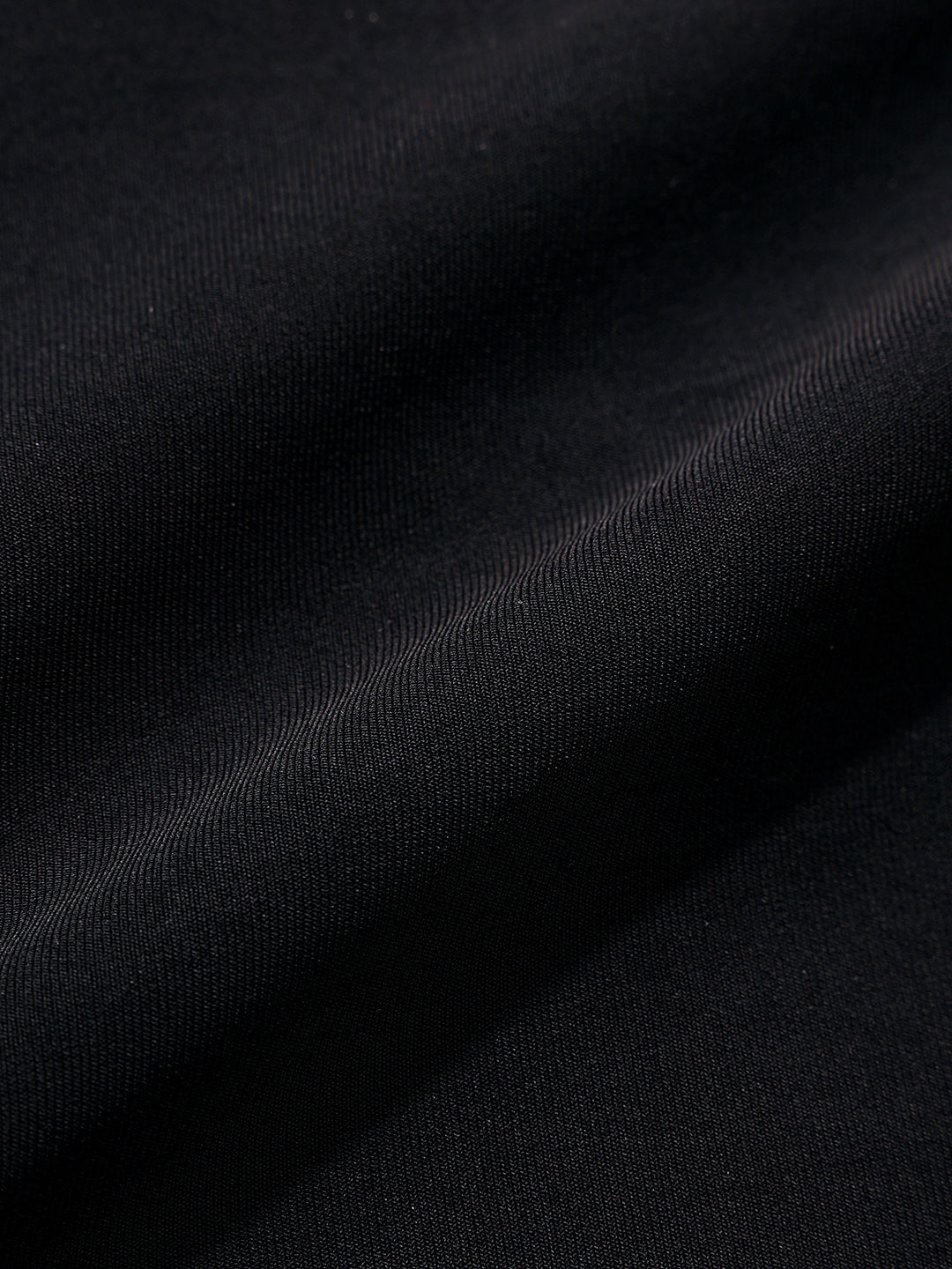 Men's Black Slim Fit Solid Party Wear Shirt