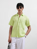 Men's Green Relaxed Fit Casual Shirt