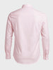 Men's Pink Slim Fit Party Wear Solid Shirt