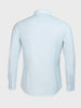 Men's Blue Slim Fit Party Wear Solid Shirt