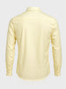 Men's Yellow Slim Fit Party Wear Solid Shirt