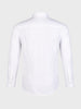 Men's White Slim Fit Embroidered Party Wear Shirts