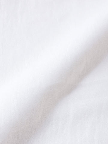 Men's White Slim Fit Party Wear Solid Shirt