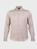 Men's Pink Slim Fit Party Wear Solid Shirt