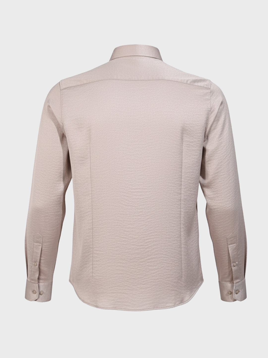 Men's Pink Slim Fit Party Wear Solid Shirt