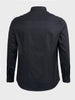 Men's Black Slim Fit Solid Party Wear Shirt