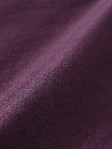 Men's Purple Slim Fit Solid Party Wear Shirt