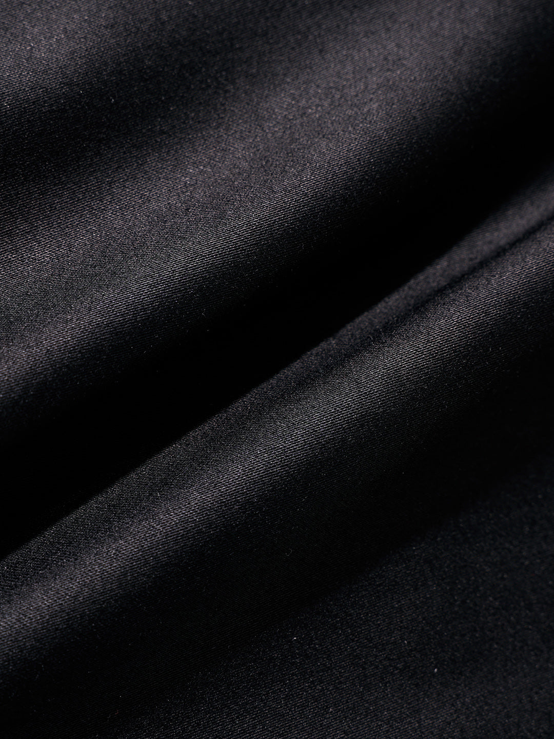 Men's Black Slim Fit Embellishment Party Wear Shirt