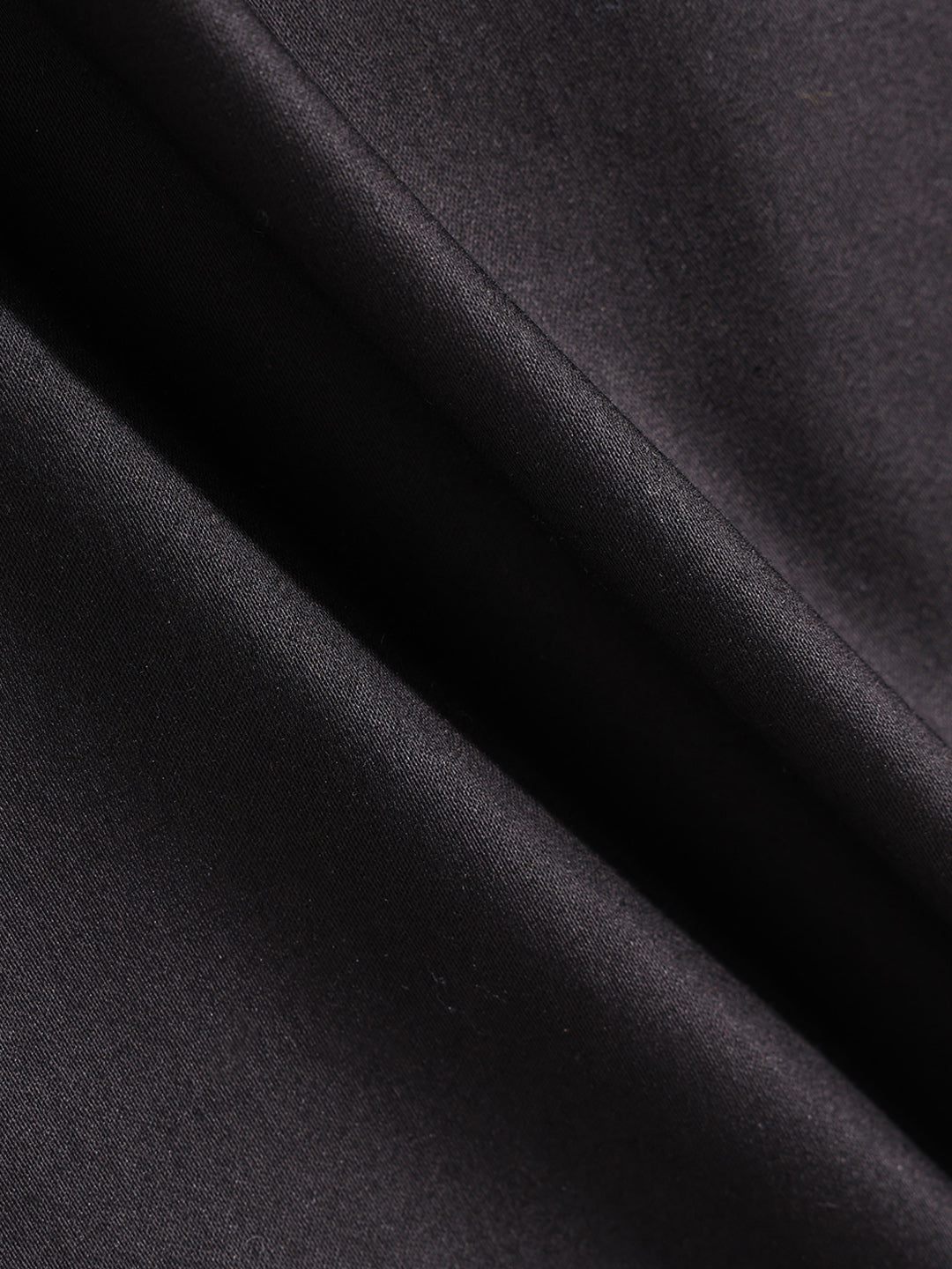 Men's Black Slim Fit Embellishment Party Wear Shirt