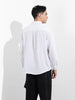 Men's Purple Relaxed Fit Striped Casual Shirt