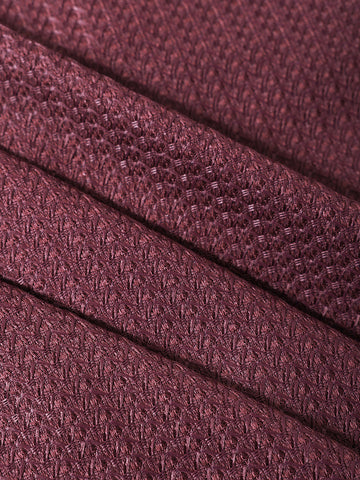 Men's Brown Relaxed Fit Textured Resort Shirt