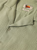 Men's Green Relaxed Resort Wear Shirt