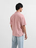 Men's Pink Relaxed Resort Wear Shirt