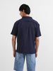 Men's Blue Relaxed Resort Wear Shirt