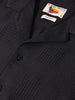 Men's Black Relaxed Resort Wear Shirt