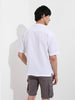 Men's White Relaxed Resort Wear Shirt
