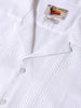 Men's White Relaxed Resort Wear Shirt