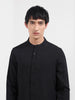 Men's Black Regular Fit Textured Resort Wear Shirt