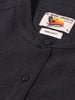 Men's Black Regular Fit Textured Resort Wear Shirt