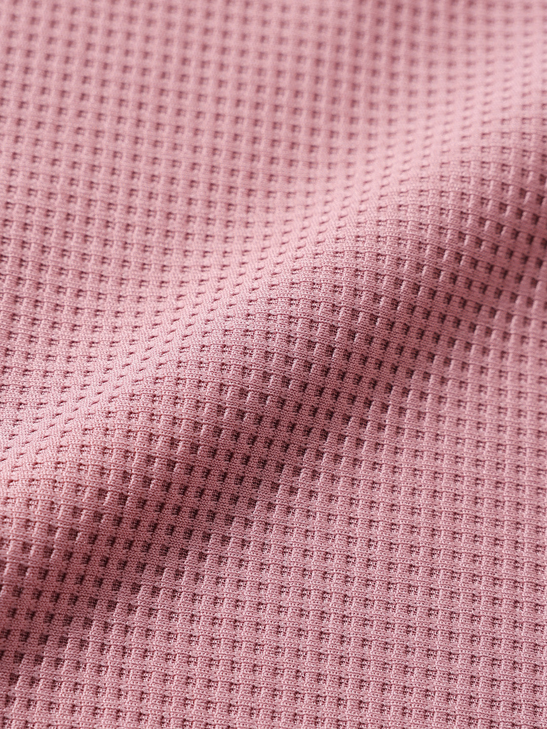 Men's Pink Boxy Fit Textured Utility Shirt