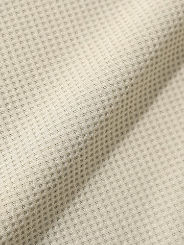 Men's Green Boxy Fit Textured Utility Shirt