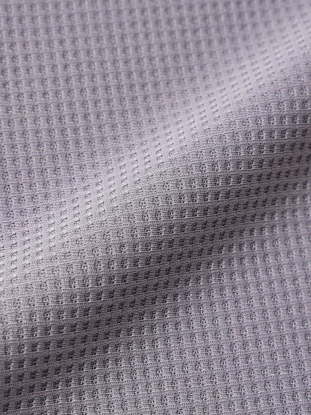 Men's Grey Boxy Fit Textured Utility Shirt