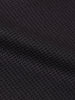 Men's Black Boxy Fit Textured Utility Shirt