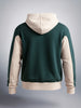 Men's Green Boxy Fit Graphic Printed Casual Sweatshirt