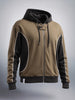 Men's Brown Boxy Fit Graphic Printed Casual Sweatshirt
