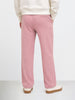 Men's Pink Relaxed Fit Textured Utility Trousers
