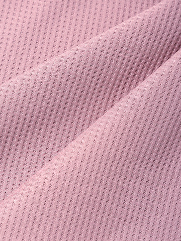 Men's Pink Relaxed Fit Textured Utility Trousers