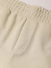 Men's Beige Relaxed Fit Textured Utility Trousers