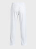 Men's White Relaxed Fit Textured Utility Trousers