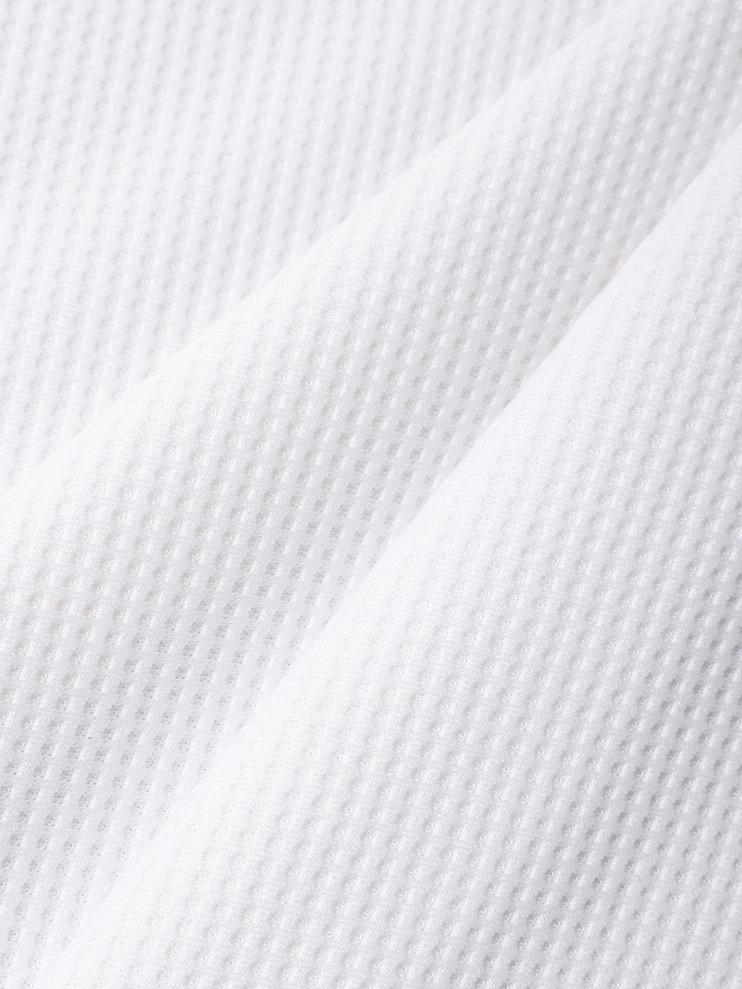 Men's White Relaxed Fit Textured Utility Trousers