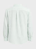 Men's Mint Blue Relaxed Fit Striped Casual Shirt