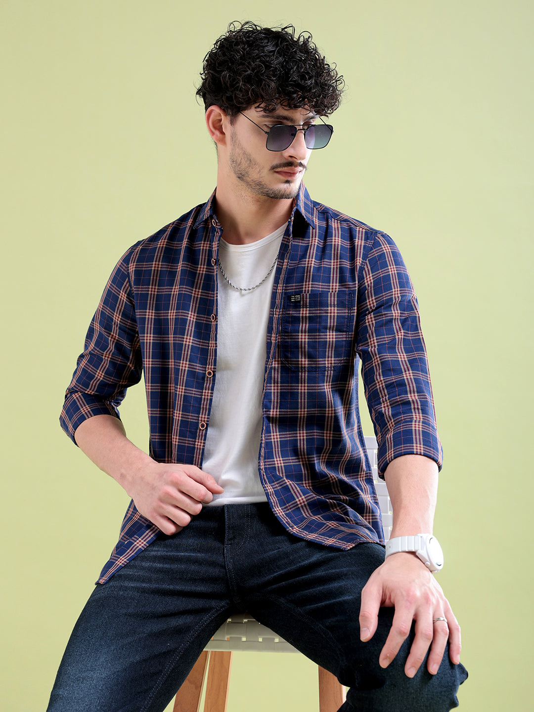 Men's Checked Shirt