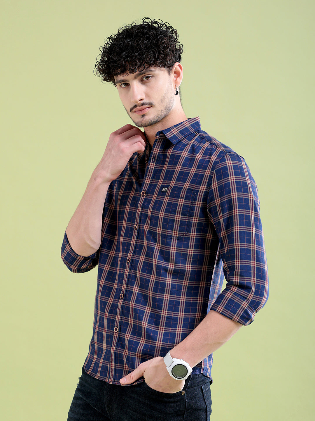 Men's Checked Shirt