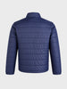 Men's Navy Blue Slim Fit Solid Casual Jacket