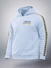 Men's Sky Blue Regular Fit Solid Casual Sweat Shirt
