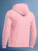 Men's Pink Regular Fit Printed Casual Sweat Shirt