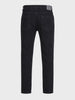 Men's Black Slim Fit Solid Casual Jeans