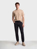 Men's Black Slim Fit Solid Casual Jeans