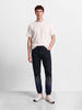 Men's Black Slim Fit Solid Street Wear Jeans