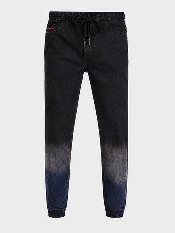 Men's Black Slim Fit Solid Street Wear Jeans
