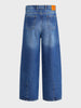 Men's Blue Skater Fit Solid Street Wear Jeans