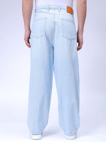 Men's Blue Regular Fit Street Jeans
