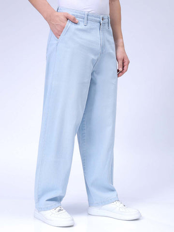 Men's Blue Regular Fit Street Jeans