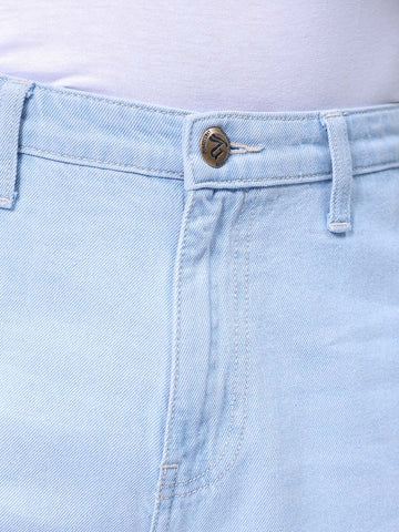 Men's Blue Regular Fit Street Jeans
