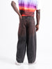 Men's Brown Regular Fit Street Jeans
